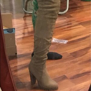 Thigh high boots
